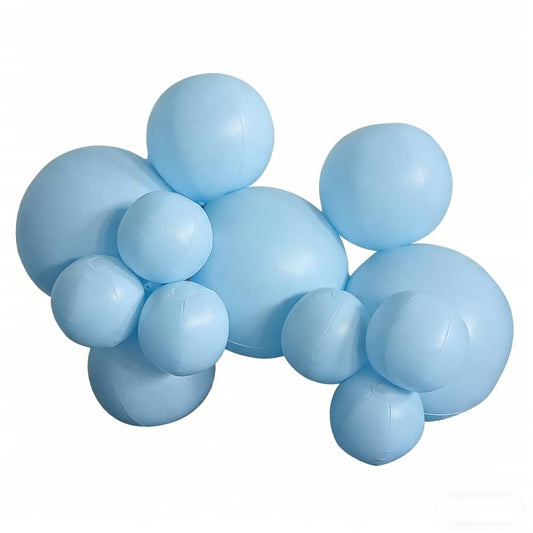 Re-usable balloon garland - 12 cluster balls in colour 'Blueberry bubble'
