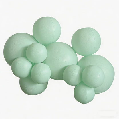 Re-usable balloon garland - 12 cluster balls in colour 'Pistachio pop'